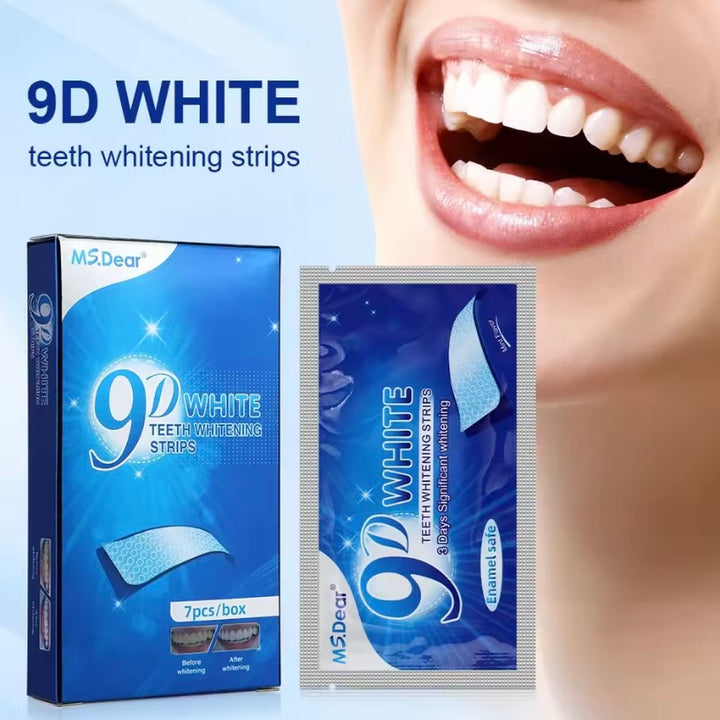 🔥 9D White Smile – Teeth Whitening Strips