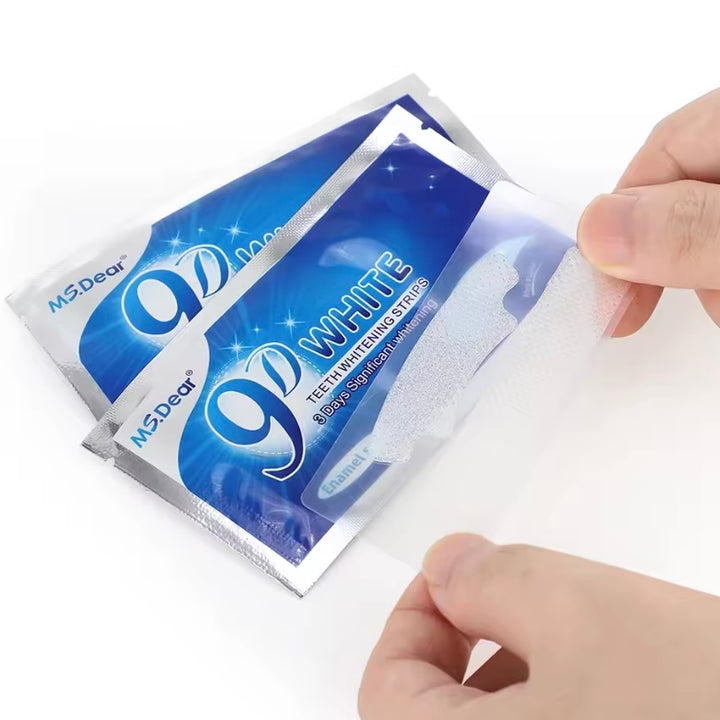 🔥 9D White Smile – Teeth Whitening Strips